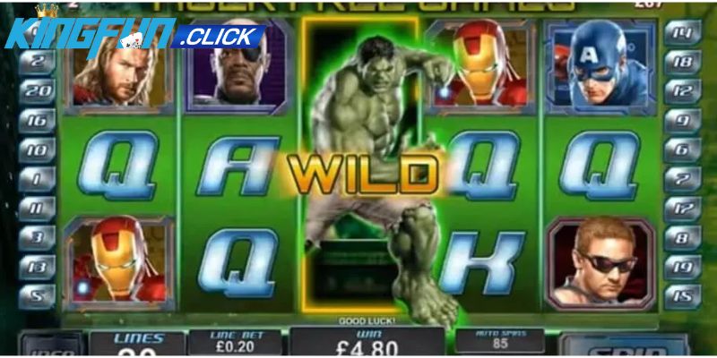 Cách Chơi Game Slot Avengers Kingfun Đổi Thưởng Liền Tay