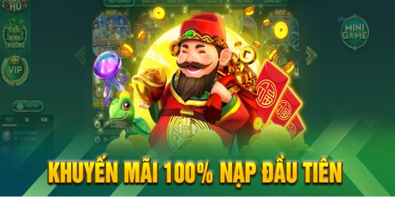 Thưởng tiền tài khoản 100% nạp trải nghiệm tại KINGFUN dang nhap